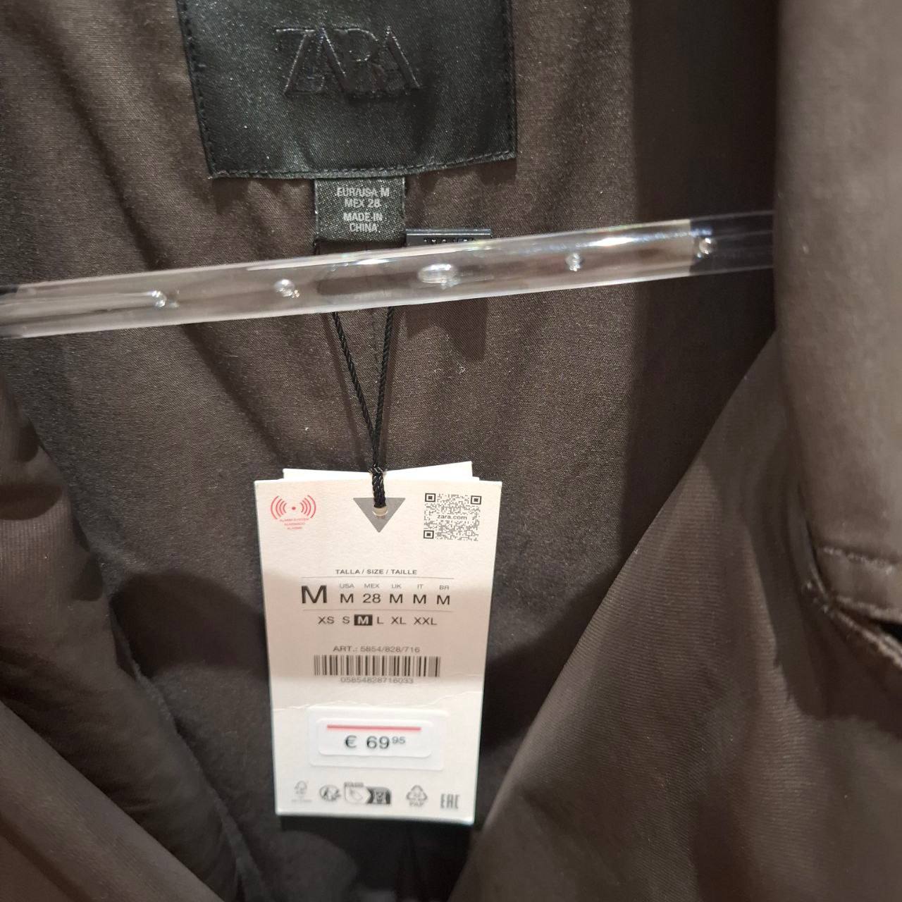 Новый длинный тренч Zara, размер M