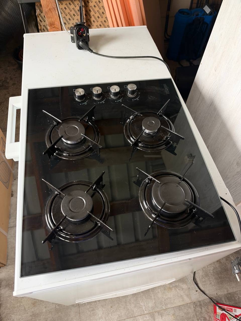 Газовая варочная панель LUXELL LX-40TAHDF BLACK LUXOR