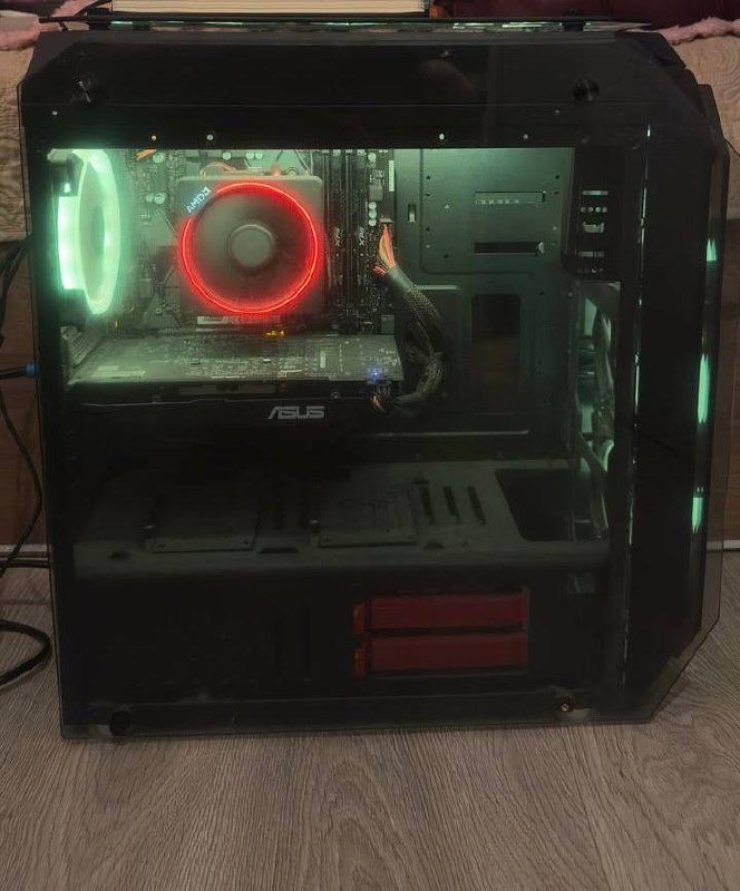Игровой компьютер Ryzen 7 2700X + RX 580 8GB + монитор AOC 4K 31,5″