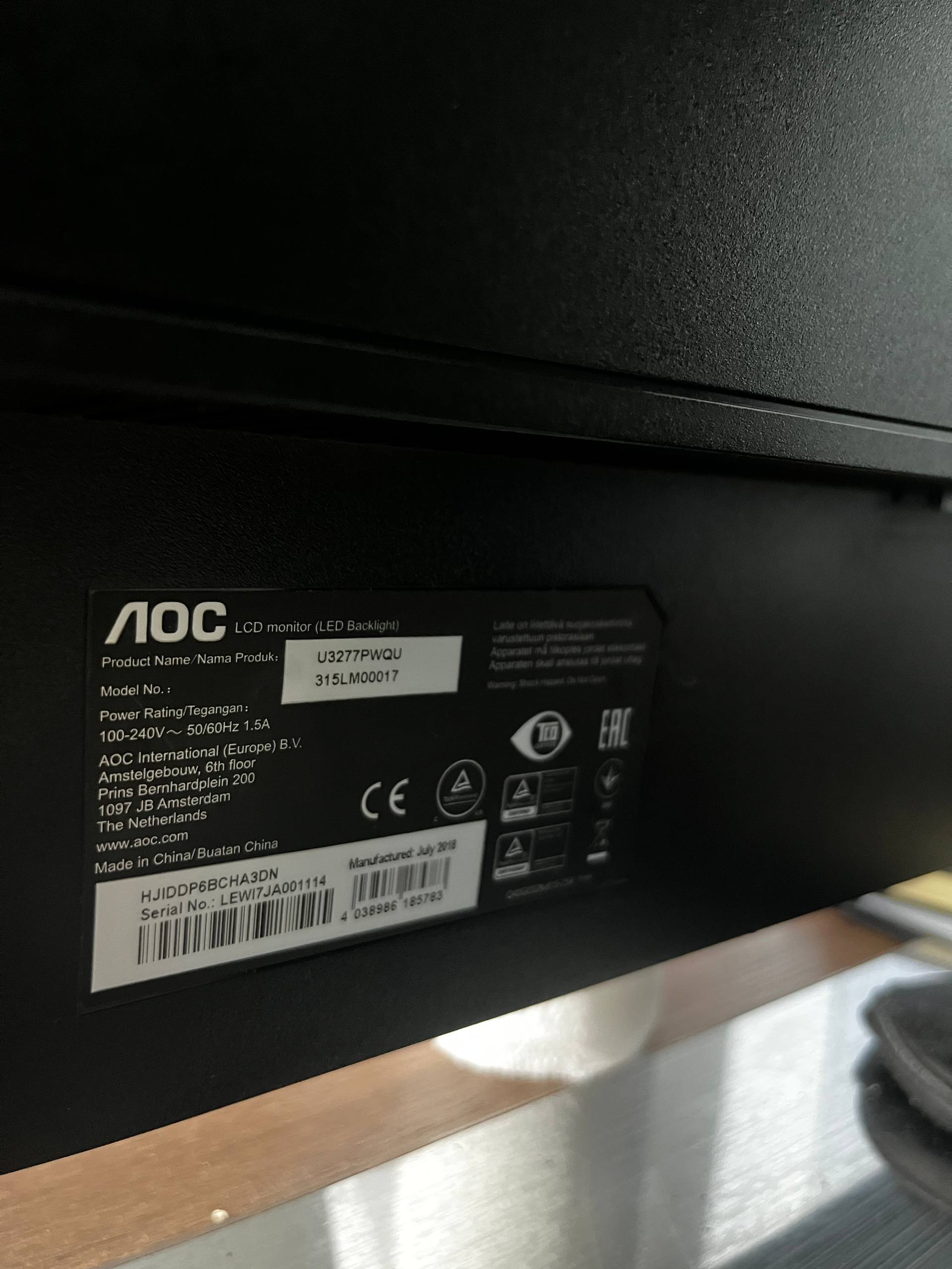 Игровой компьютер Ryzen 7 2700X + RX 580 8GB + монитор AOC 4K 31,5″