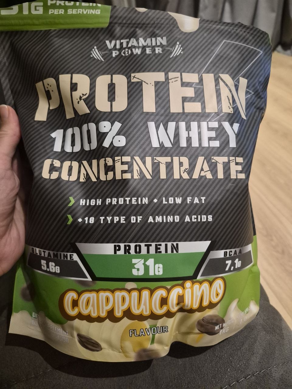 Сывороточный концентрат белка Vitamin Power Cappuccino 1 кг