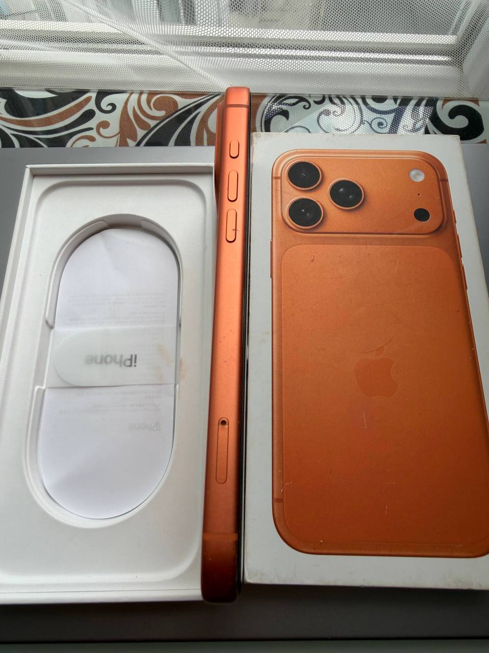 iPhone 17 Pro Max 256 ГБ оранжевый