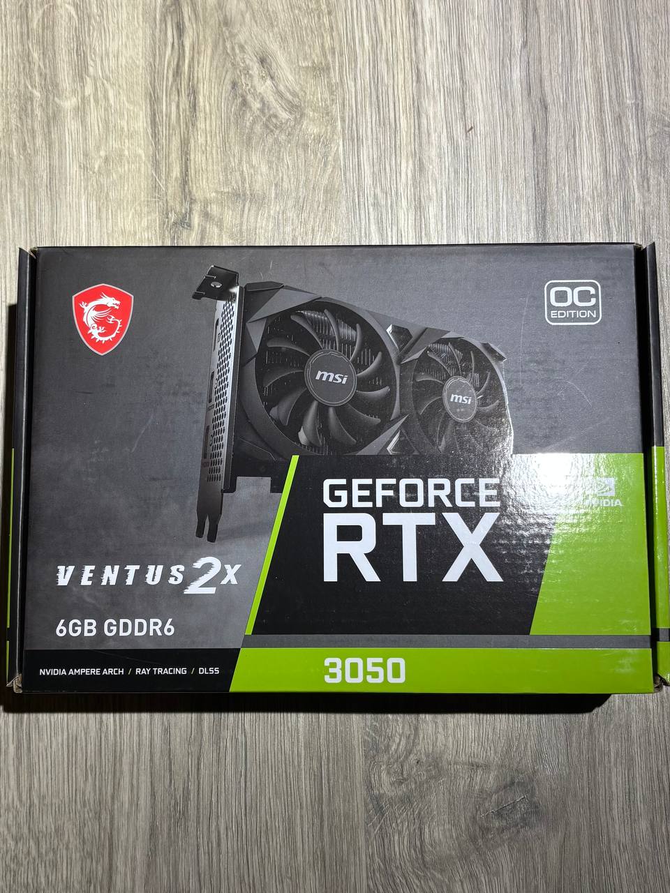 Видеокарта GeForce RTX 3050 6GB