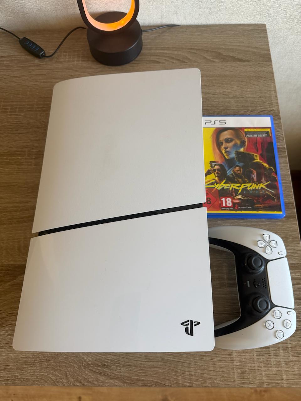 Sony PlayStation 5 Slim (с дисководом) + Cyberpunk 2077