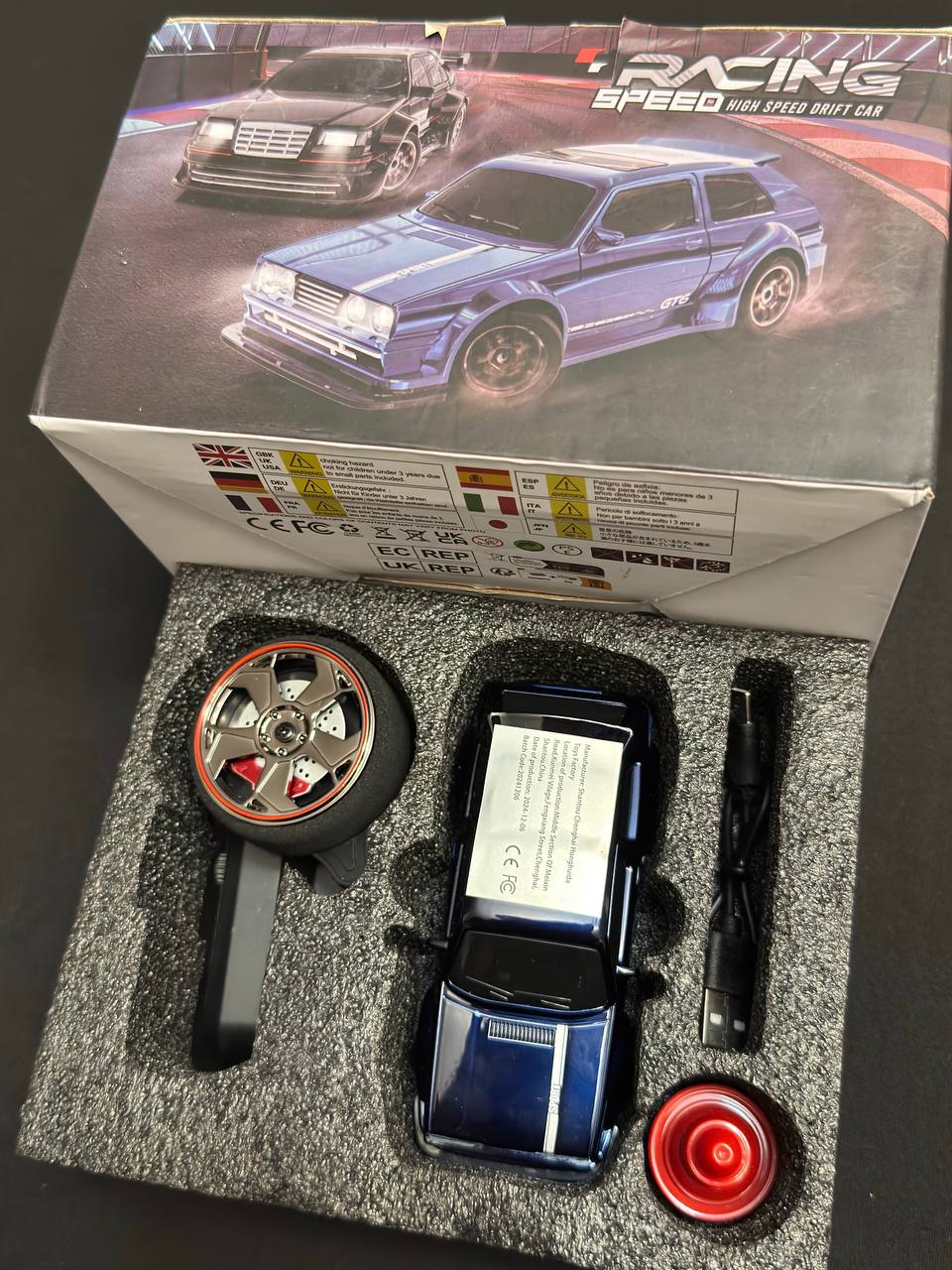 Радиоуправляемая машинка Volkswagen Golf GTI II 1/43 для дрифта