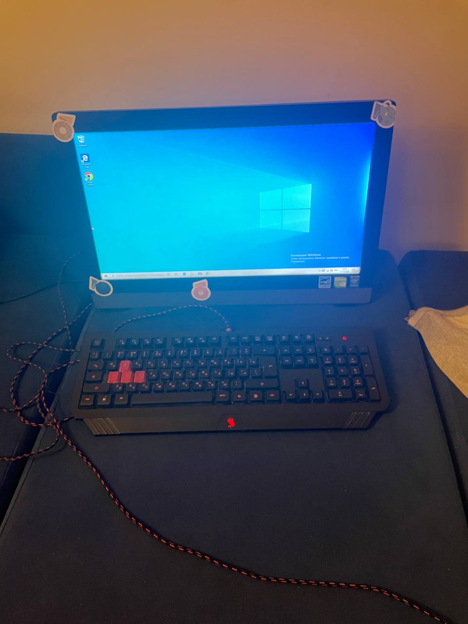Моноблок Lenovo с клавиатурой