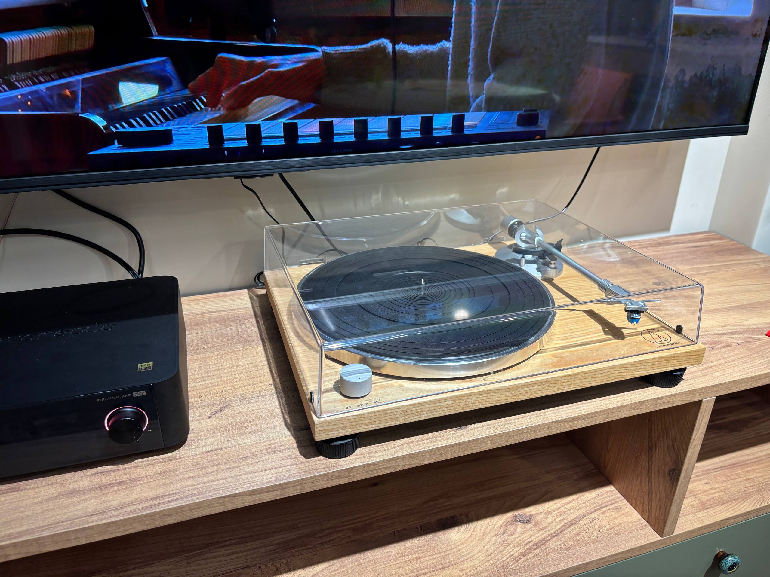 Виниловый проигрыватель Audio-Technica AT-LPW30TK