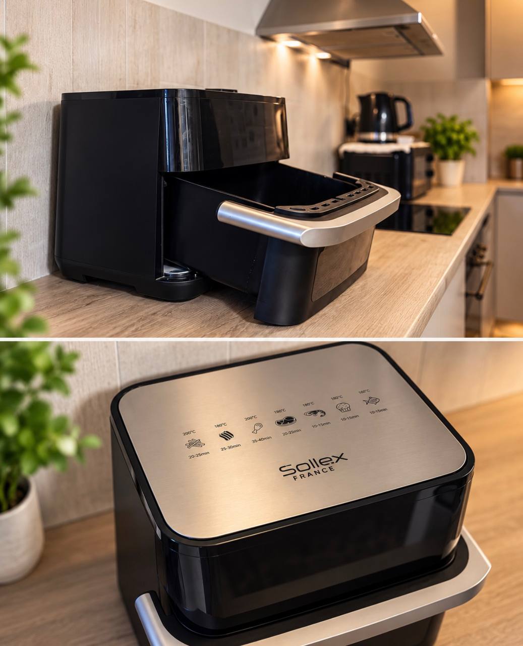 Аэрогриль Sollex France с большой чашей