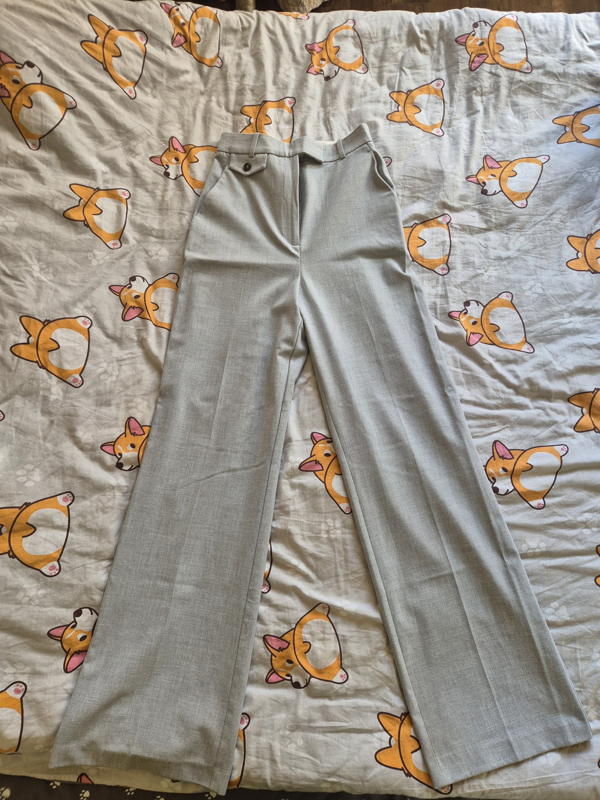 Брюки серые Zara