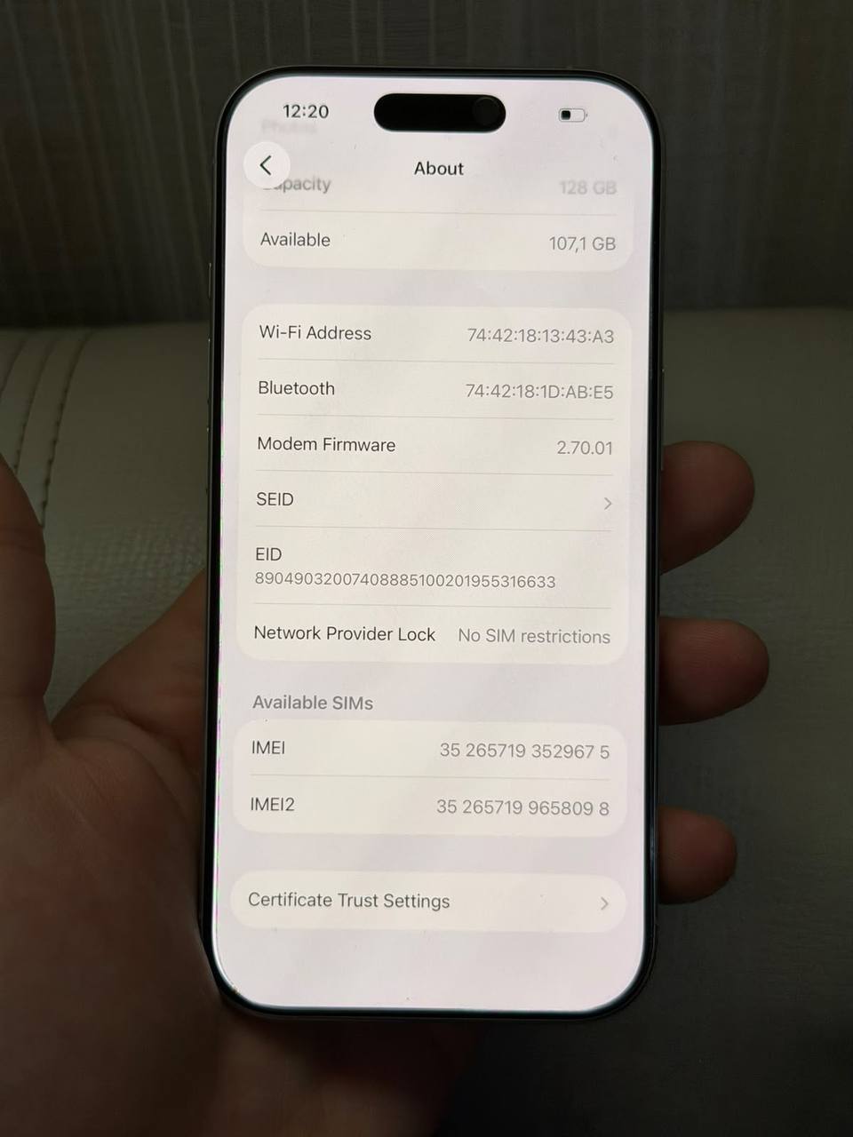 iPhone 16 Pro 128GB eSIM
