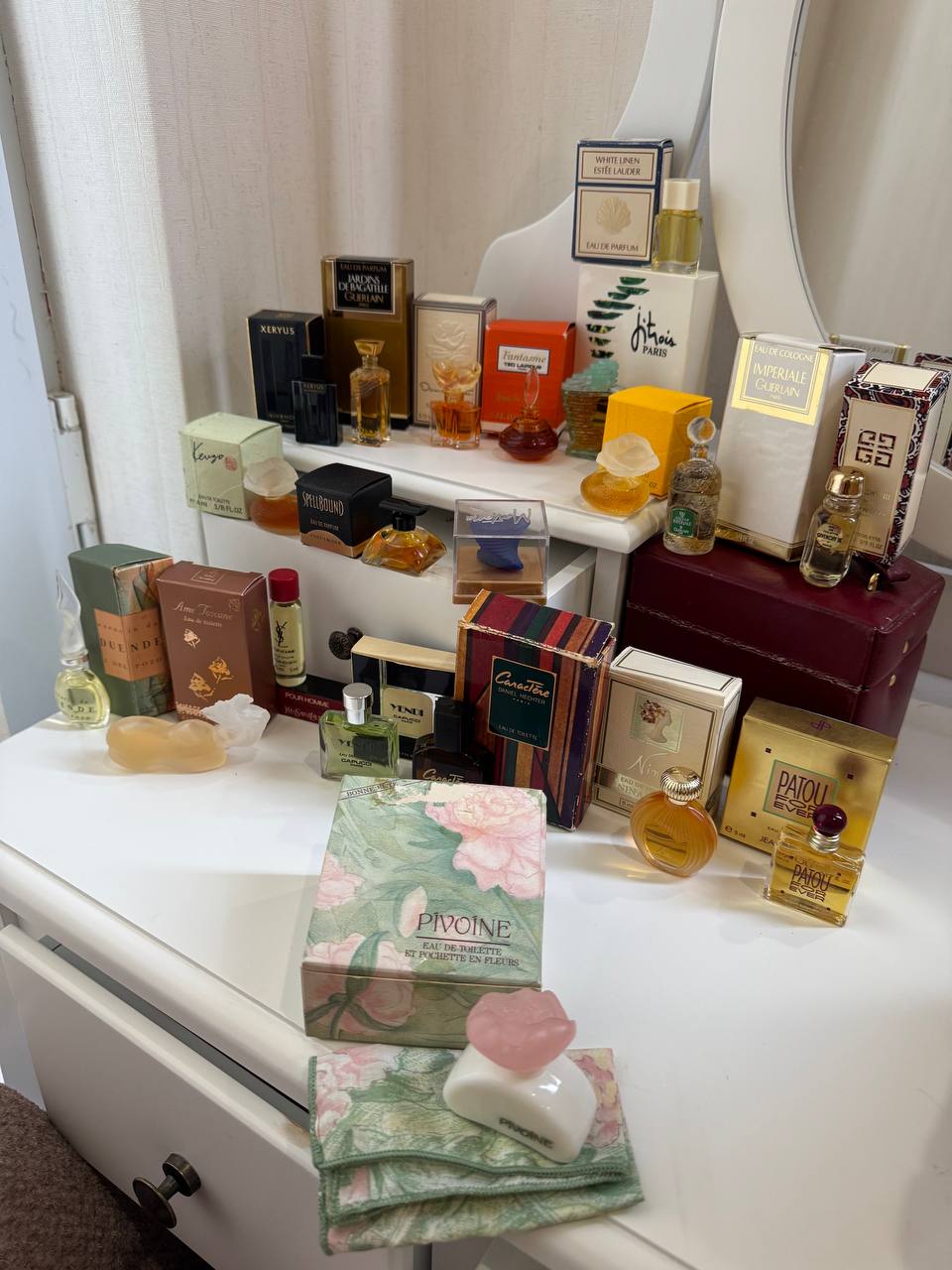 Коллекция винтажных ароматов 20 позиций (Givenchy, Guerlain, Estée Lauder и др.)