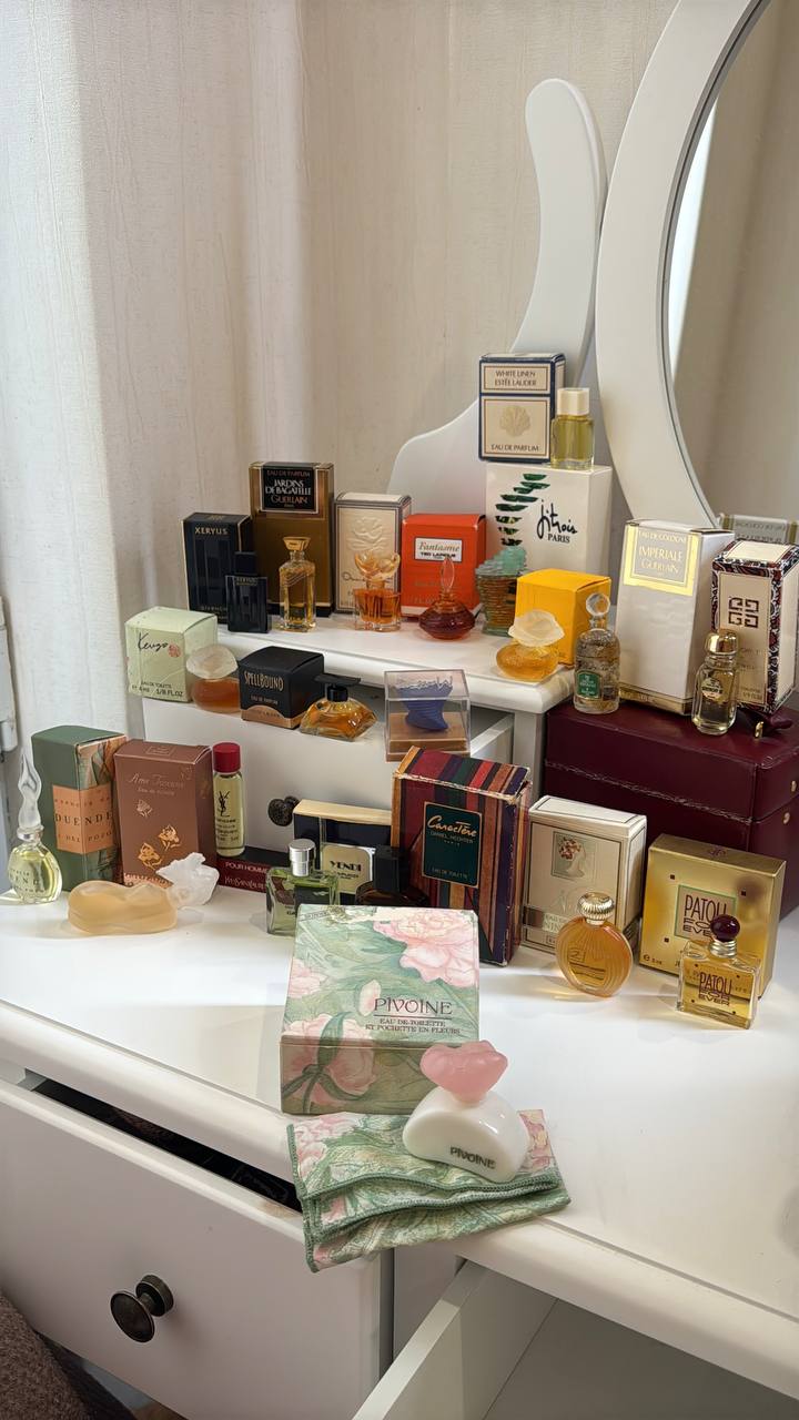 Коллекция винтажных ароматов 20 позиций (Givenchy, Guerlain, Estée Lauder и др.)