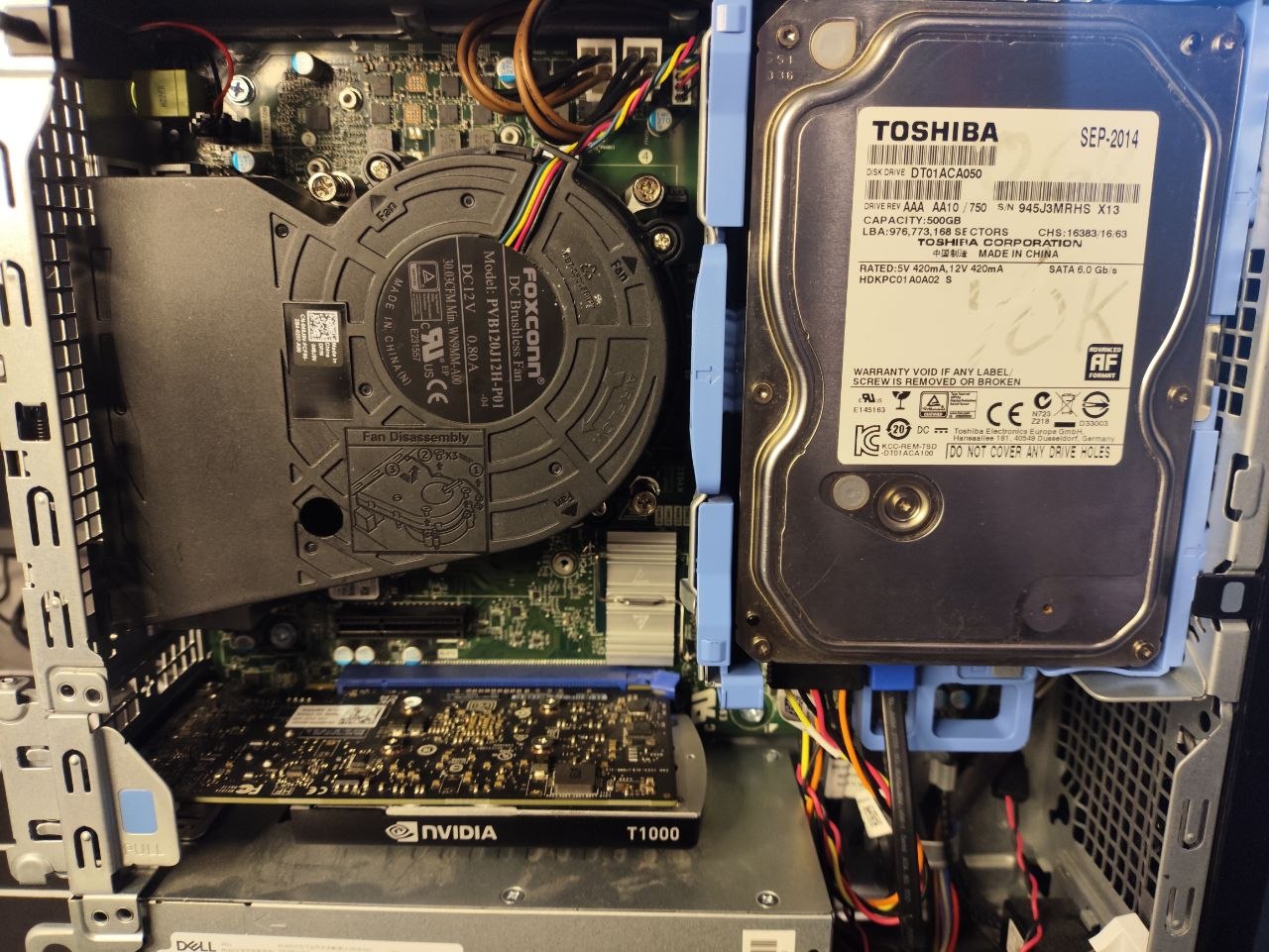 Компьютер Dell OptiPlex 7000 (i5-12600, Nvidia T1000, 32GB DDR4, 512GB SSD + 512