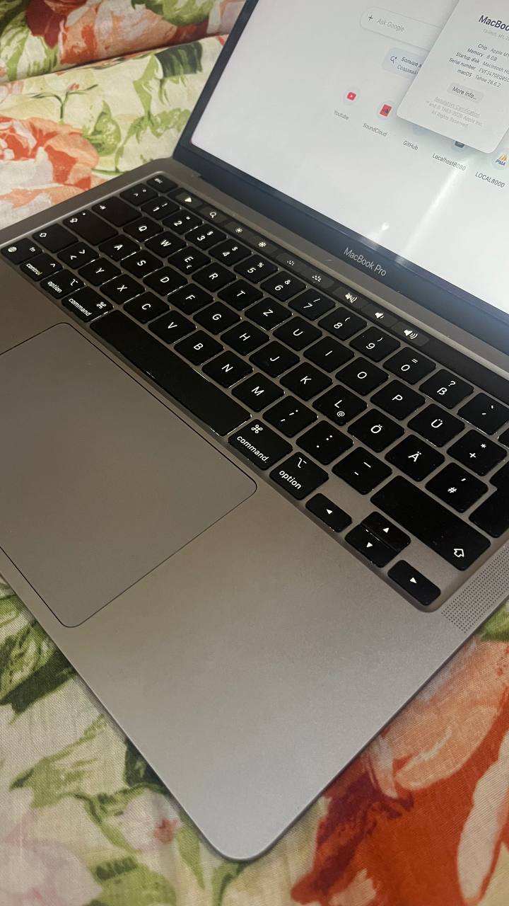 MacBook Pro 2020 M1 8GB 256GB