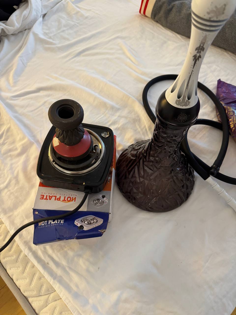 Кальян ALPHA HOOKAH с углями и грелкой