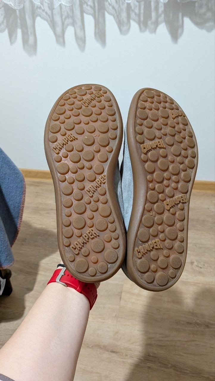 Кеды Camper из натуральной замши, 38 EU