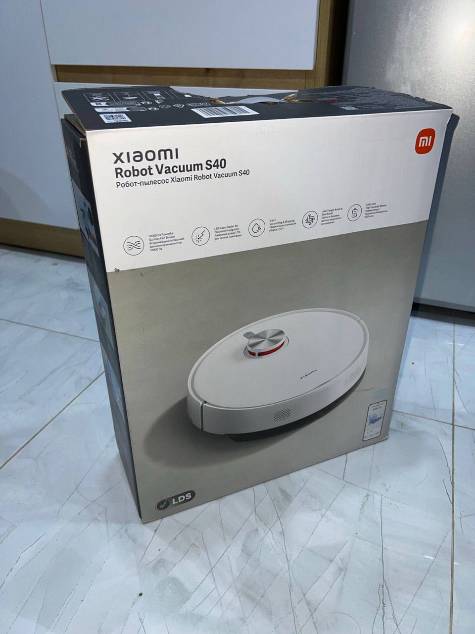 Робот-пылесос Xiaomi Robot Vacuum S40
