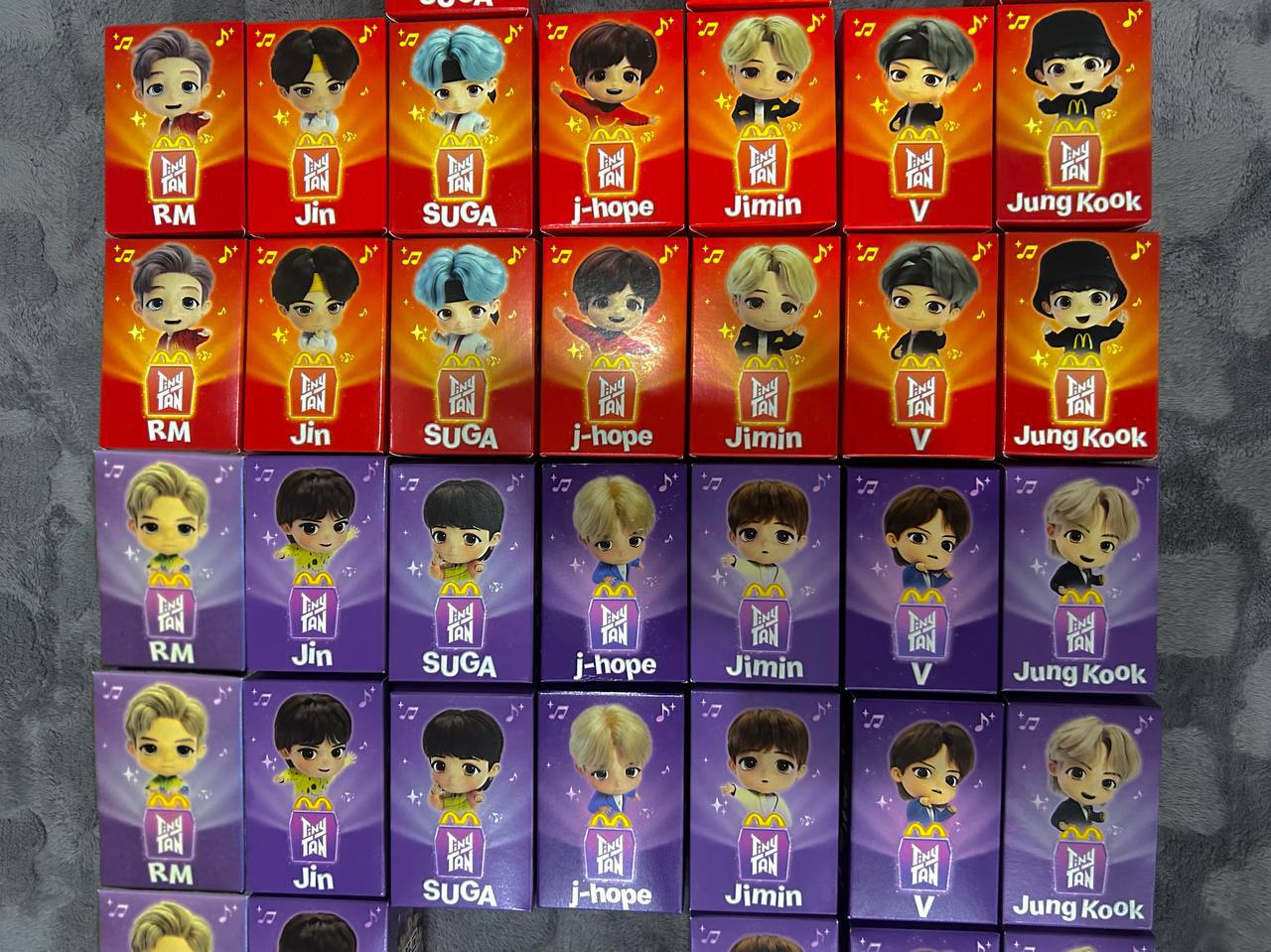 Фигурки BTS x McDonald's 2025 (коллекция)