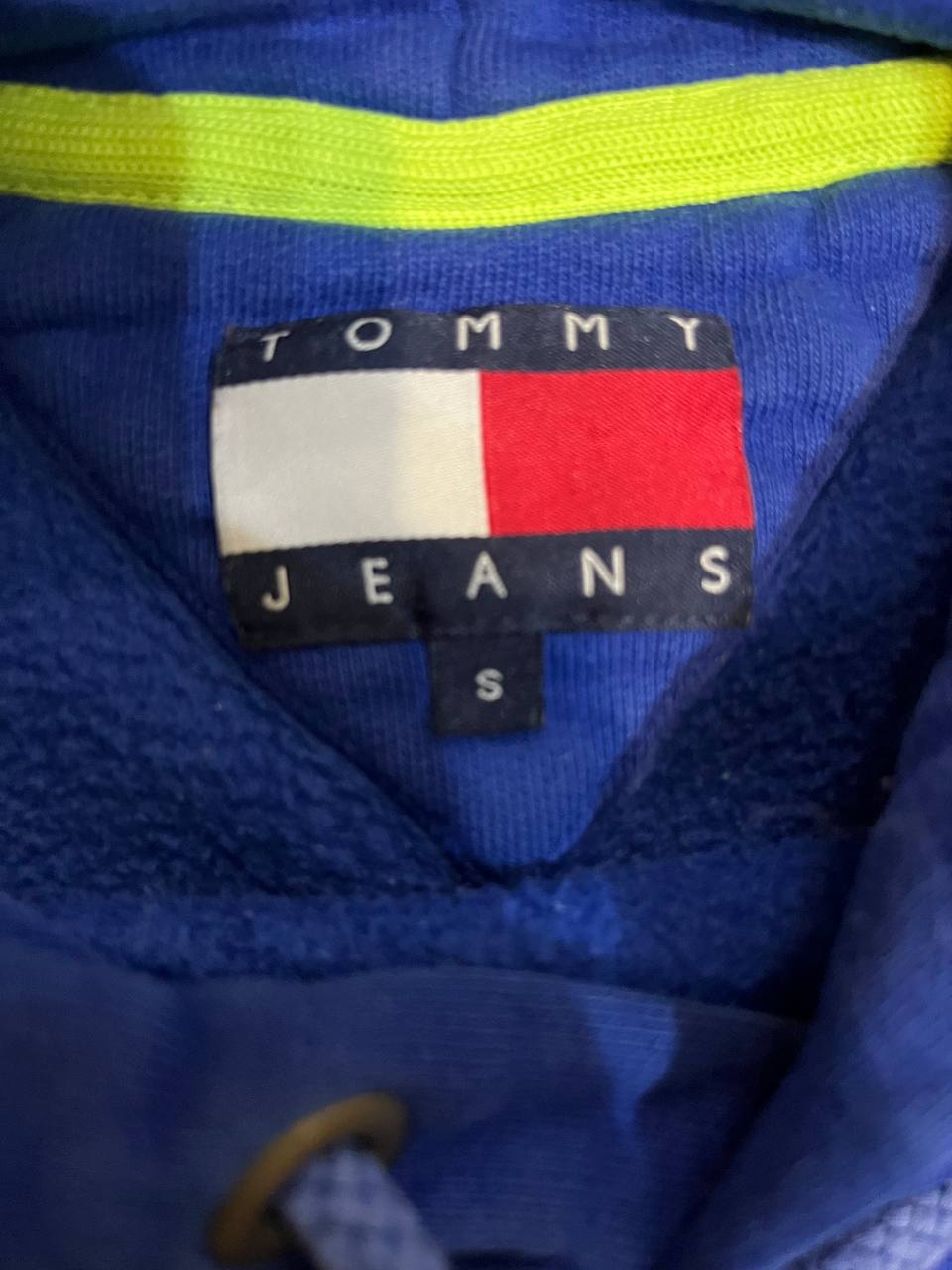 Худи Tommy Jeans синее, размер S