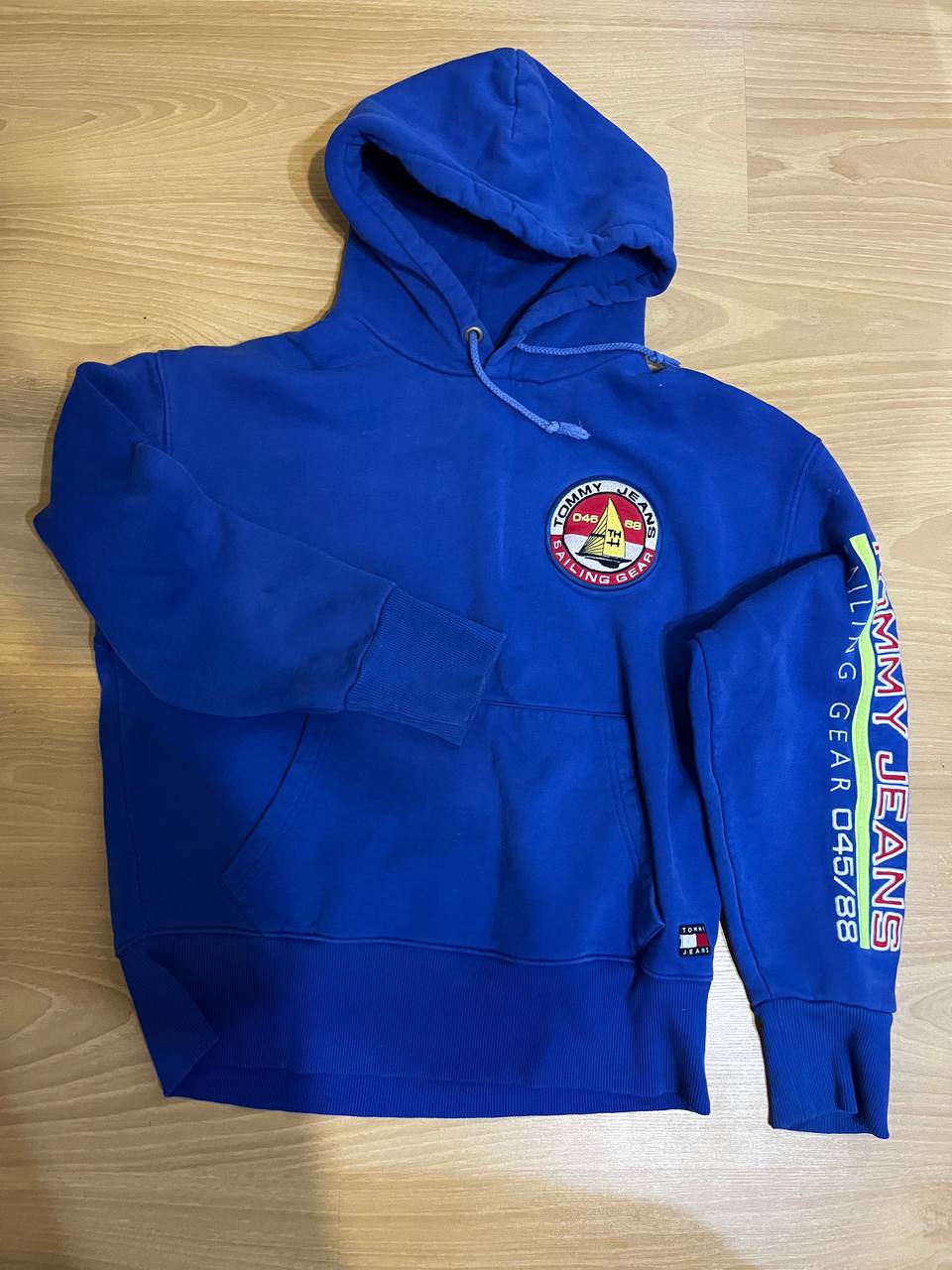 Худи Tommy Jeans синее, размер S