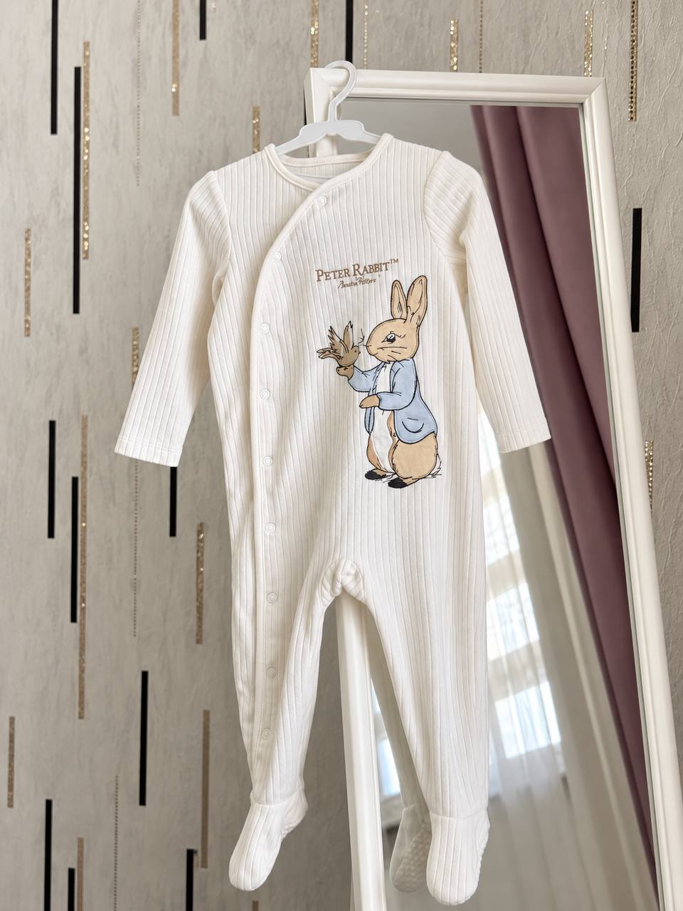 Детский слип-бодик Peter Rabbit (Англия), рост 60-74 см