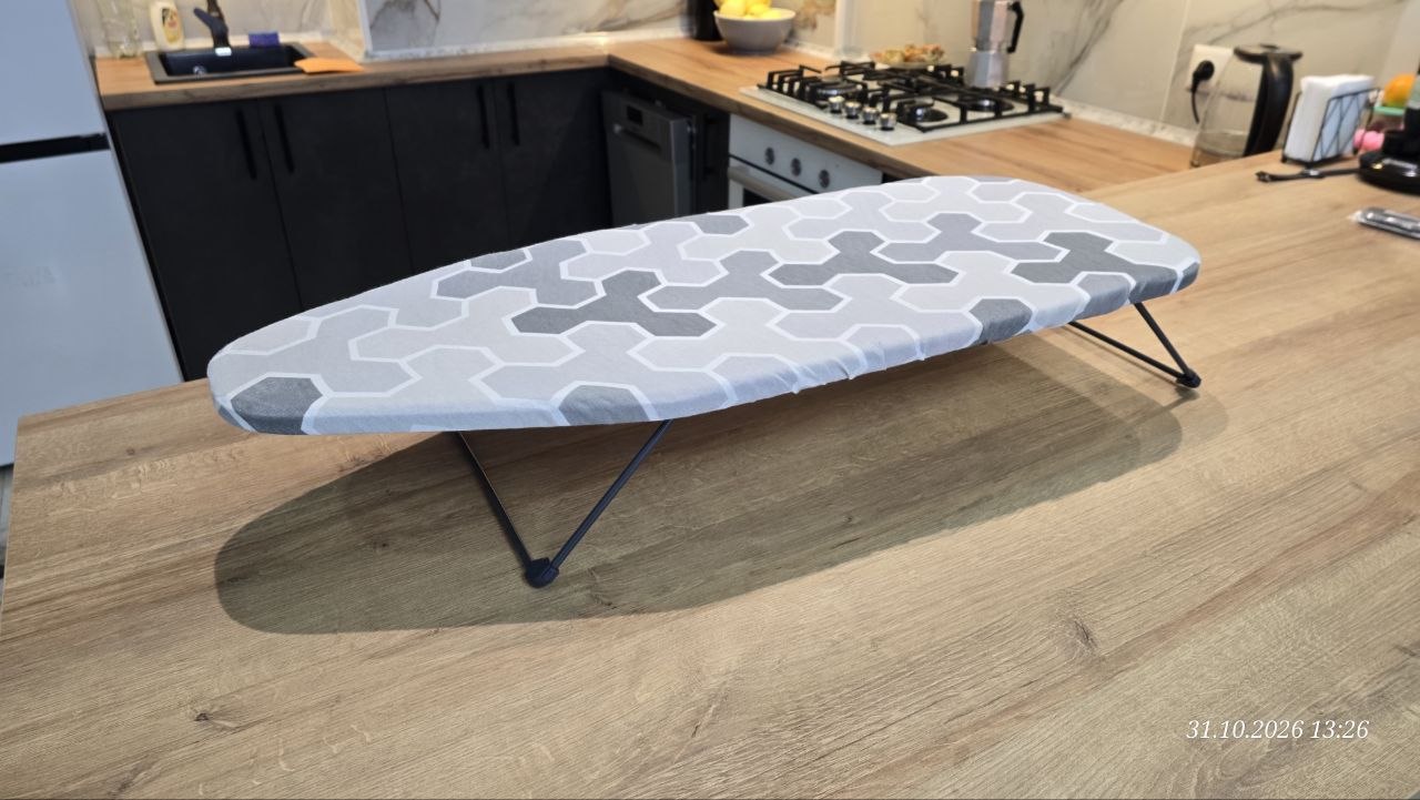 Компактная гладильная доска 75×30 см