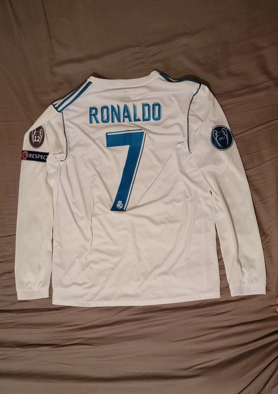 Футболка CR7 2017-2018 UCL Final, размер L