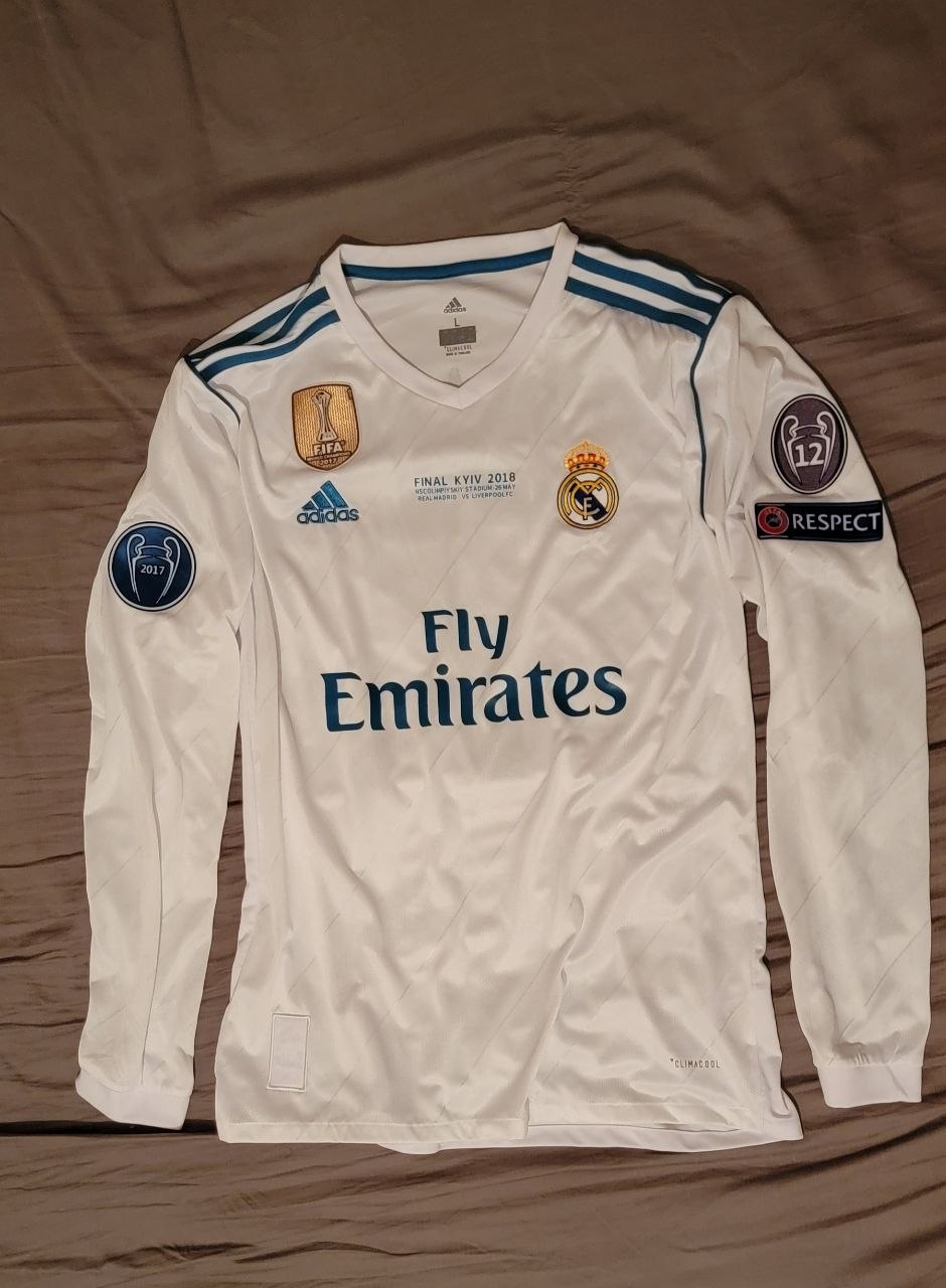 Футболка CR7 2017-2018 UCL Final, размер L