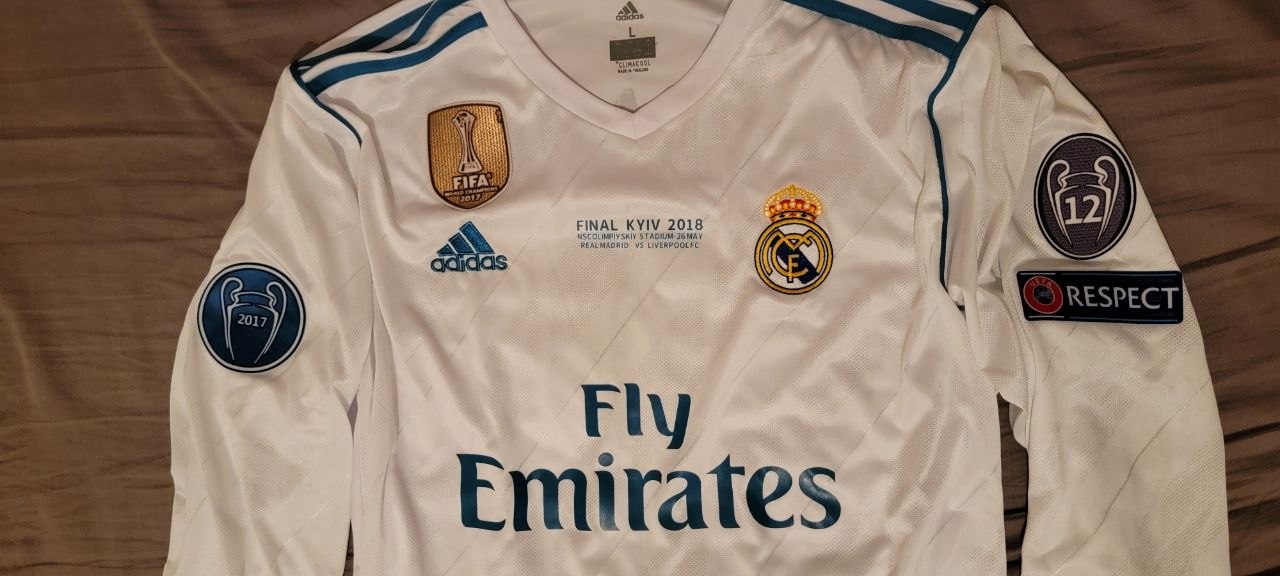 Футболка CR7 2017-2018 UCL Final, размер L