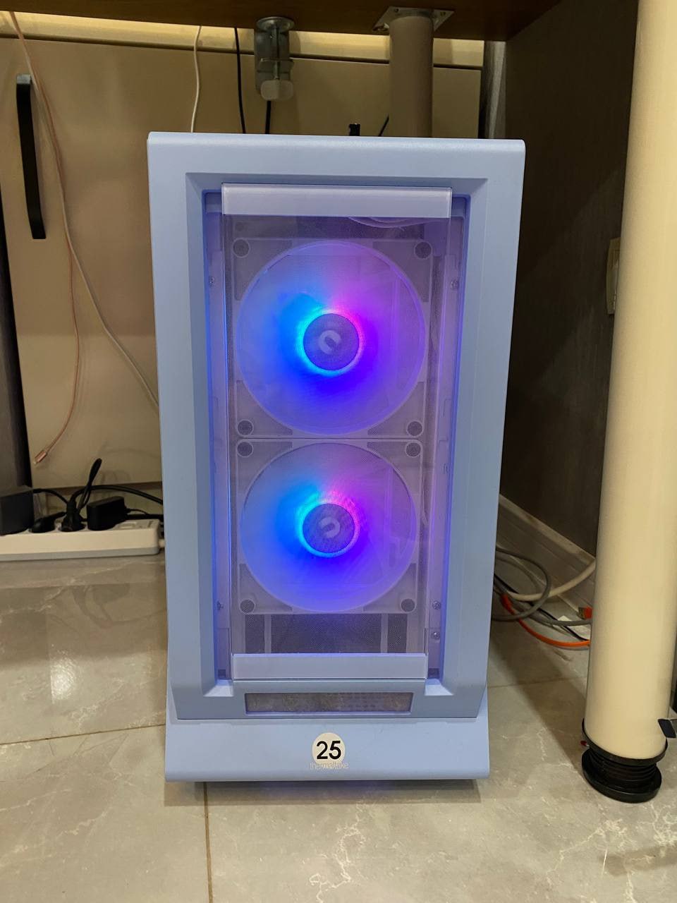 Компьютерный корпус Thermaltake Ceres 350 MX Hydrangea Blue