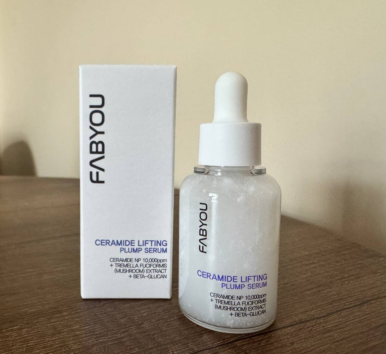 Сыворотка лифтинговая с церамидами, пептидами и бета-глюканом