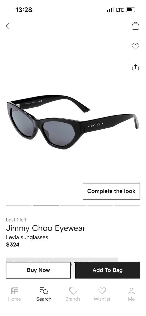Очки Jimmy Choo