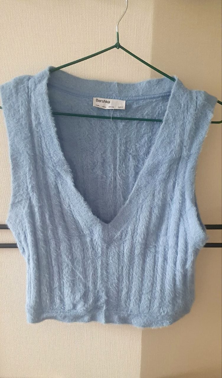 Свитер ZARA KNIT из натурального мохера