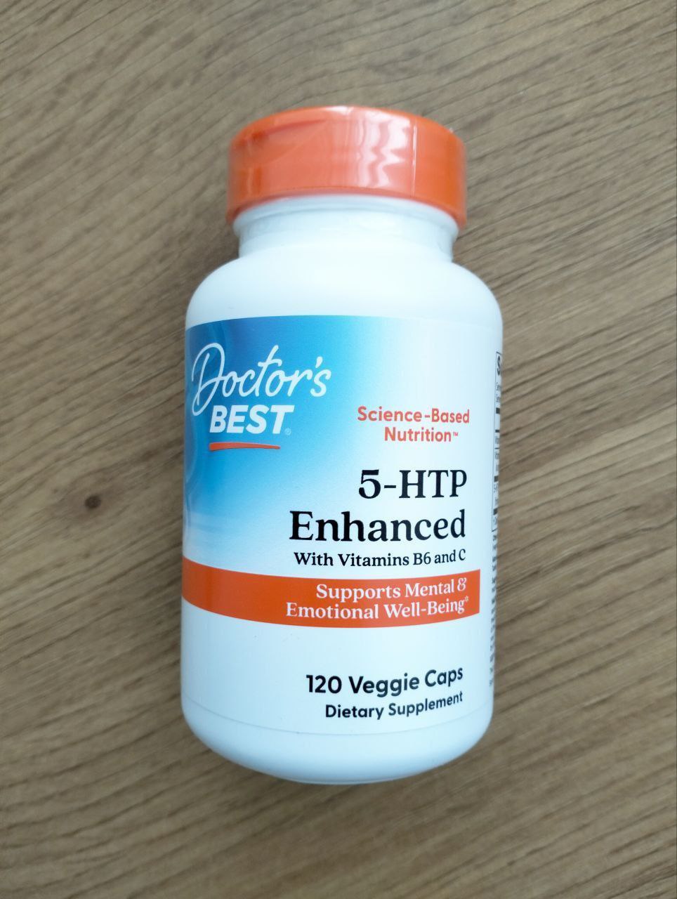 5-HTP от Doctor's Best – 120 капсул по 100 мг