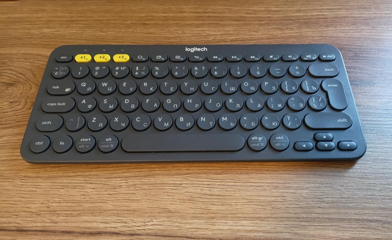 Logitech K380 Grey беспроводная клавиатура