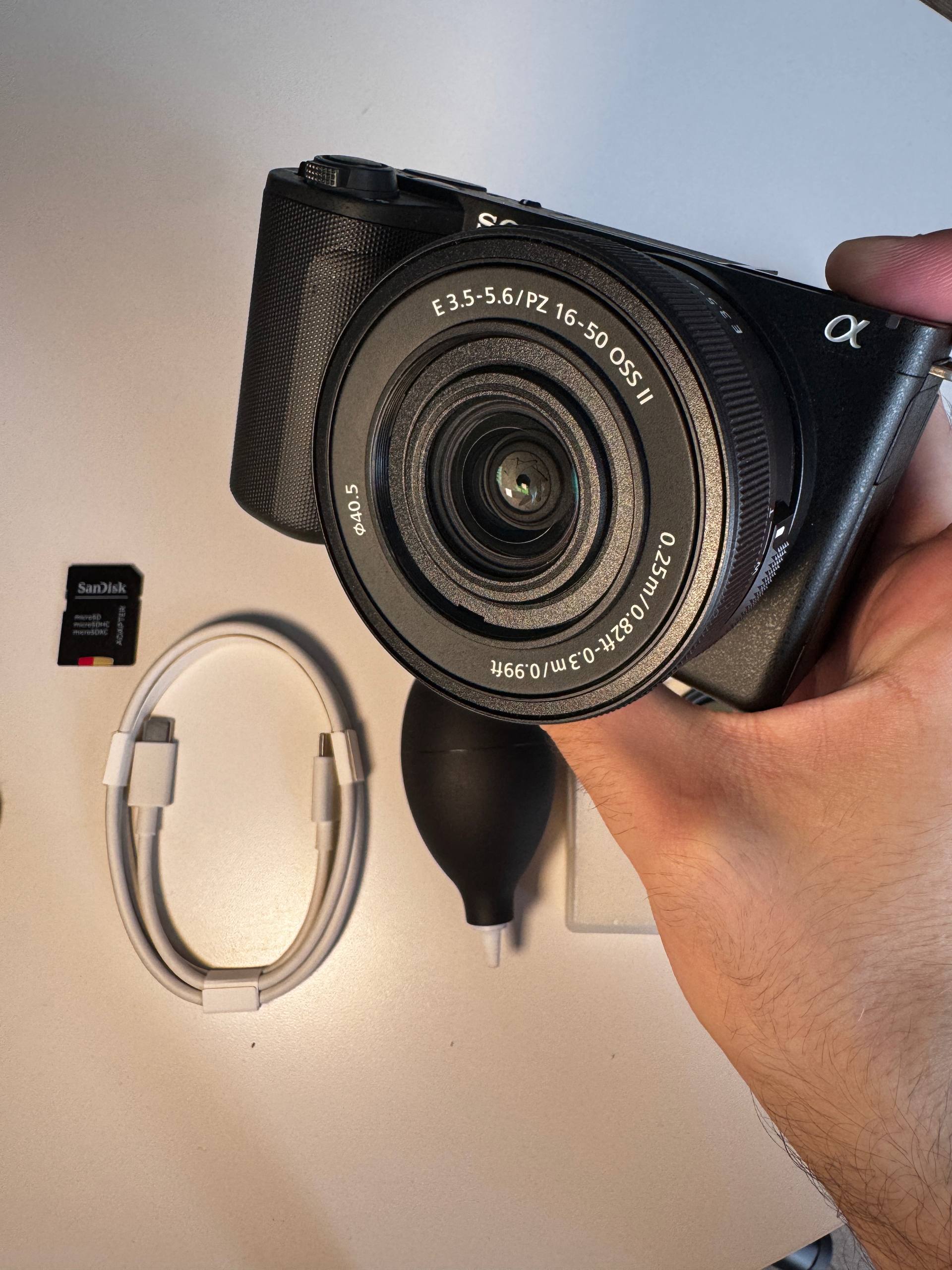 Sony ZV-E10 II с объективом Sony 16-50mm PZ OSS II