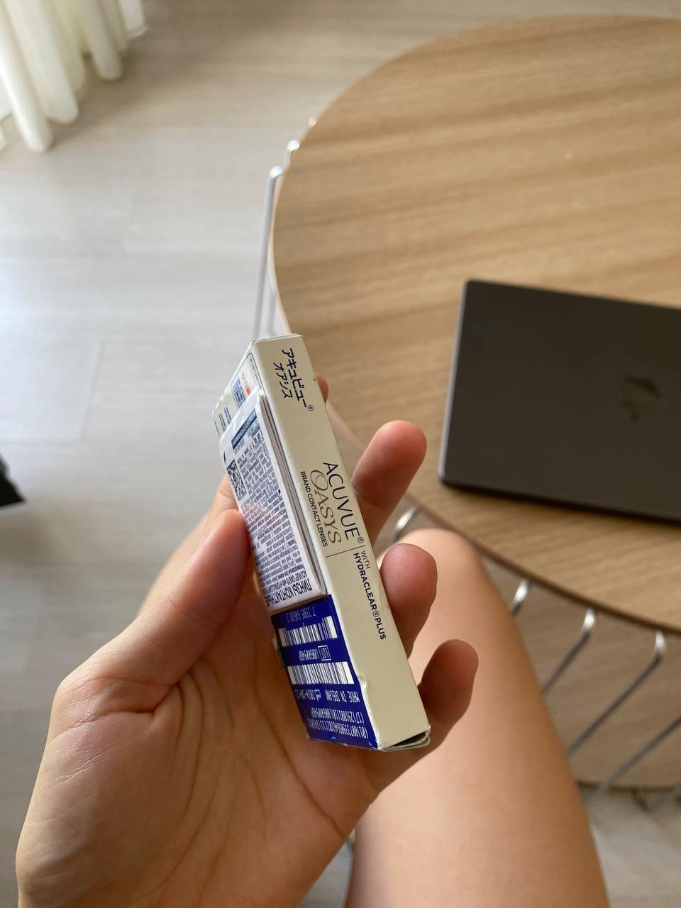 Контактные линзы Acuvue Oasys with HydraClear Plus