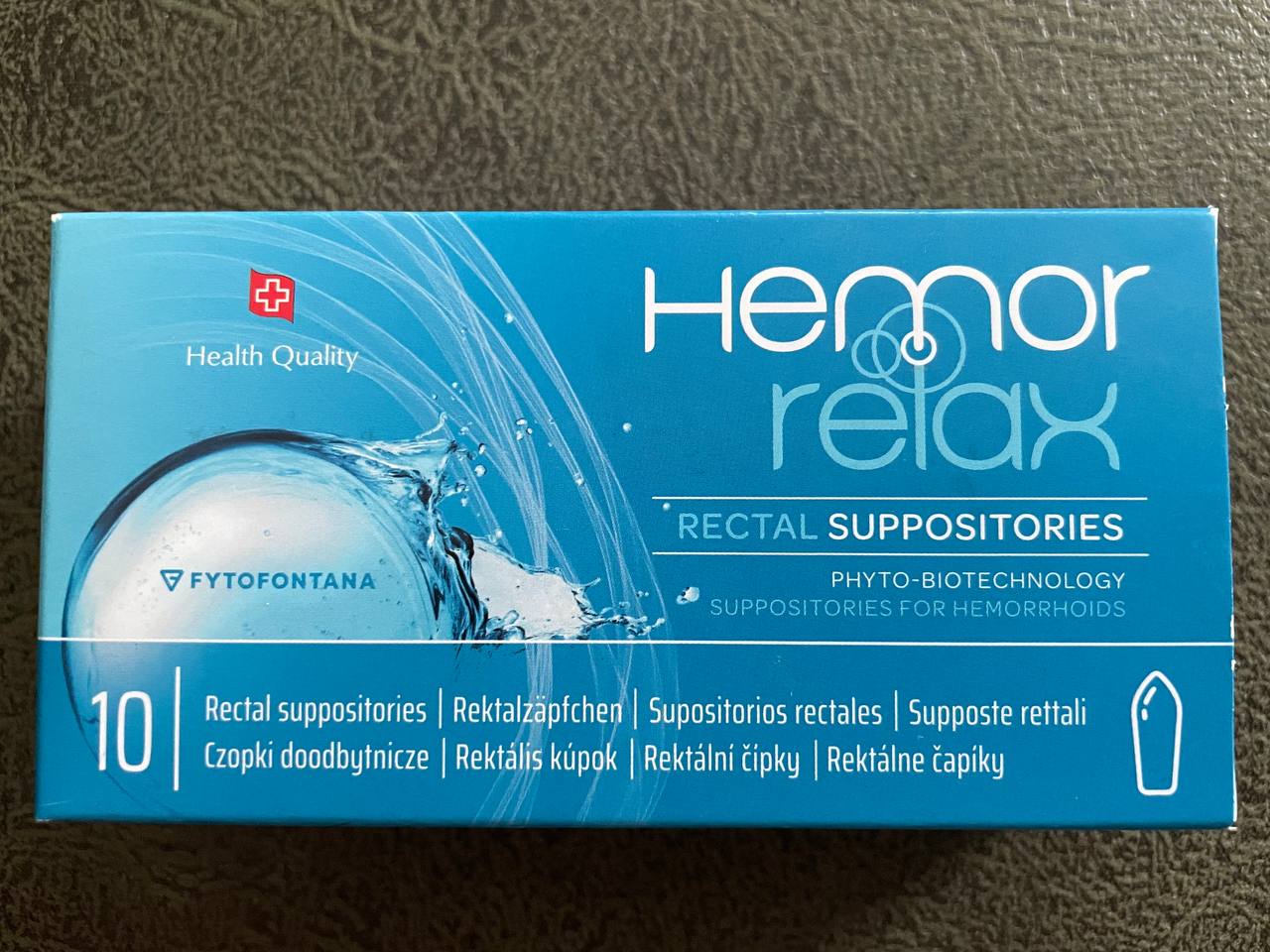 Свечи от геморроя Fytofontana Hemorrelax (10 шт)