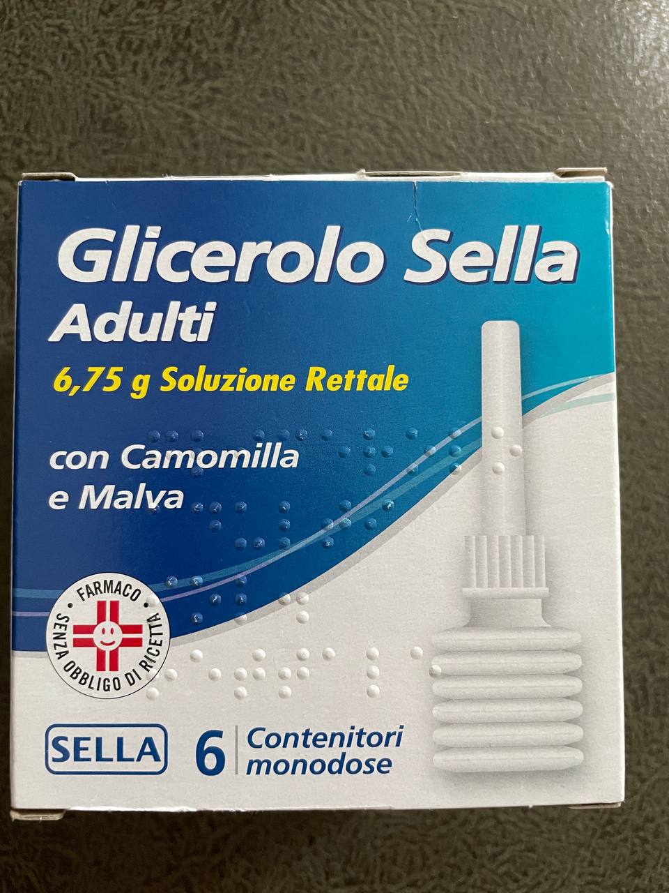 Микроклизмы с глицерином Glicerolo Sella Adulti (6 шт)