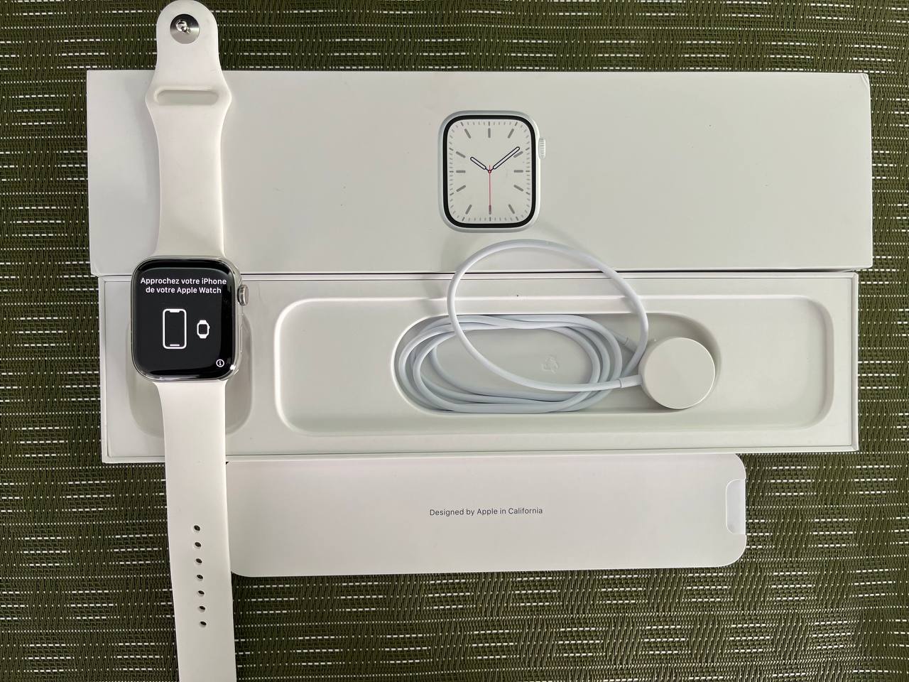 Apple Watch 7 45mm stainless steel
