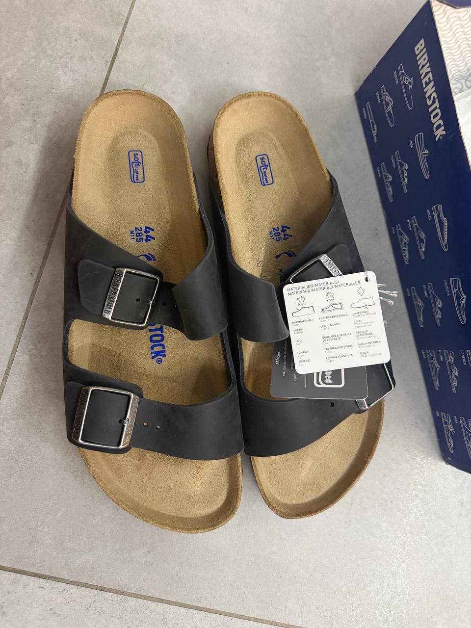 Birkenstock кожаные сандалии, 44 размер