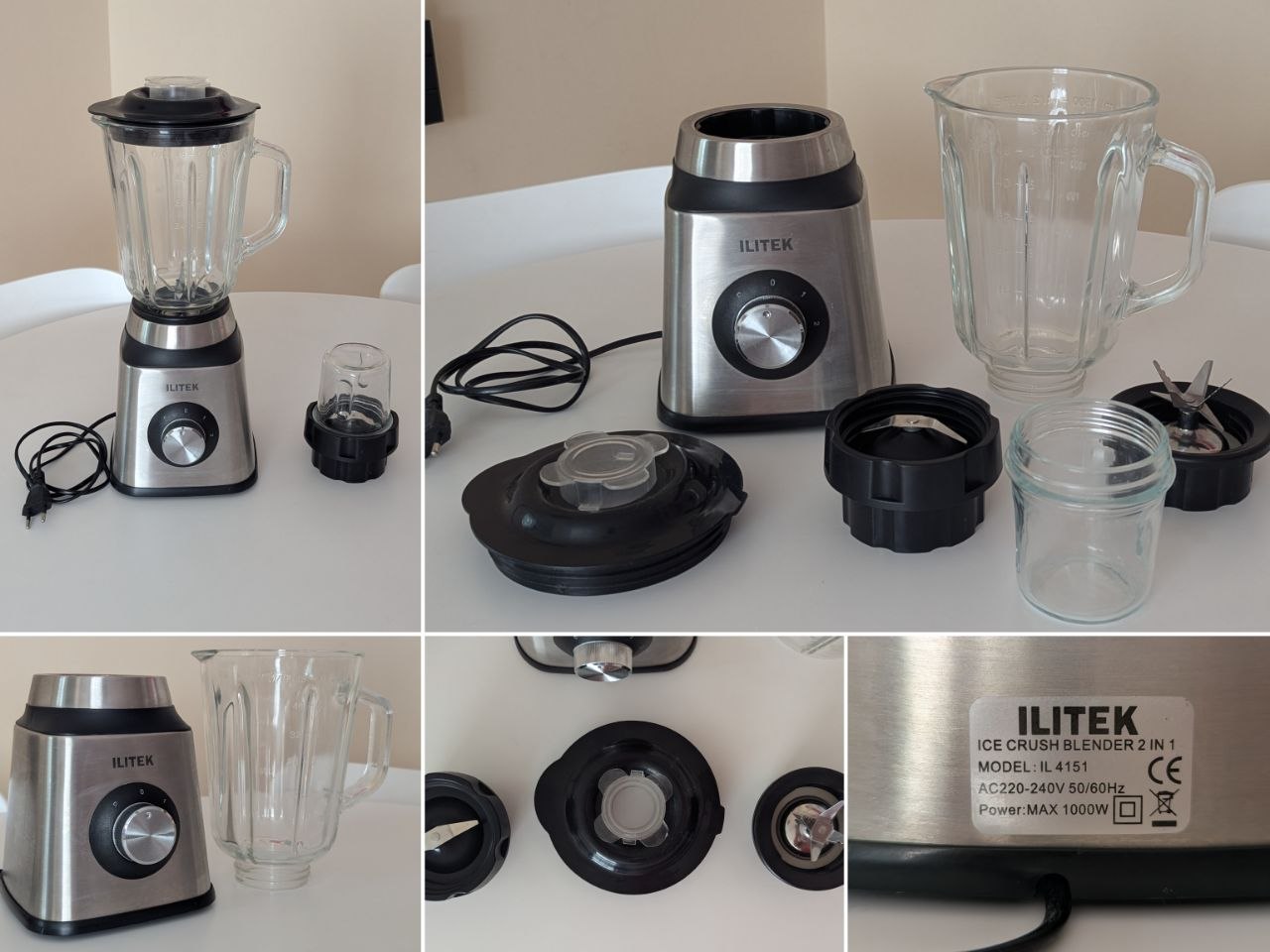 Блендер Ilitek 1000W