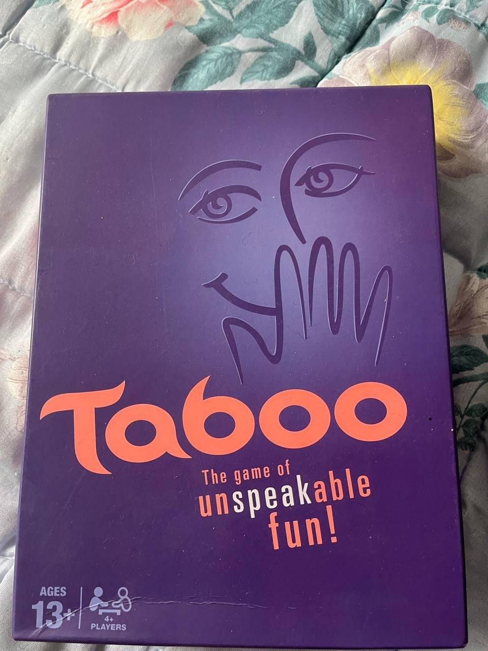 Настольная игра Taboo (Табу) на английском языке