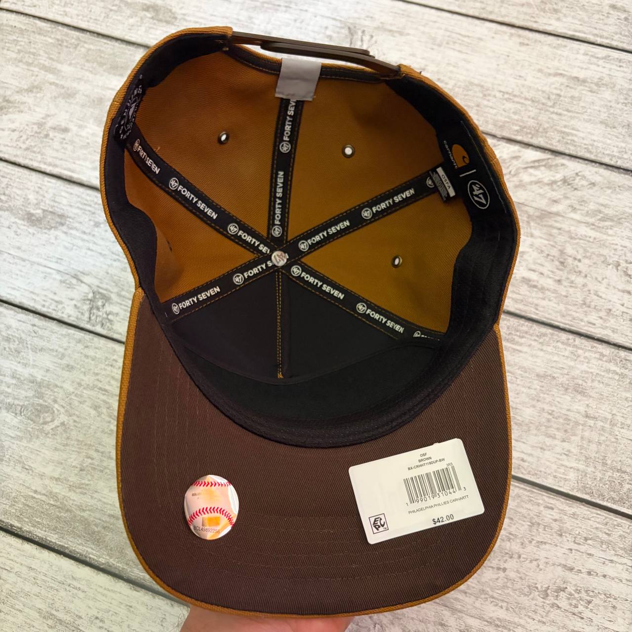 Бейсбольная кепка Carhartt x '47 Hitch x Philadelphia Phillies