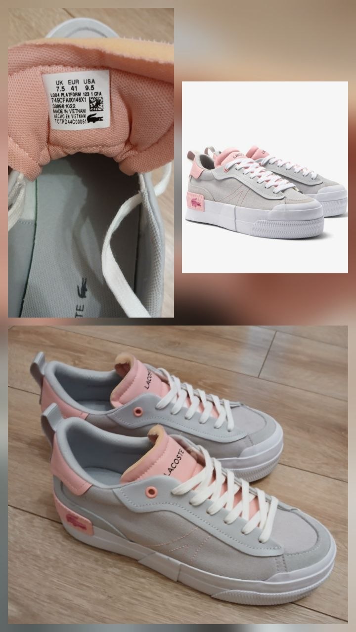 Кроссовки Lacoste Оригинал 41 размер