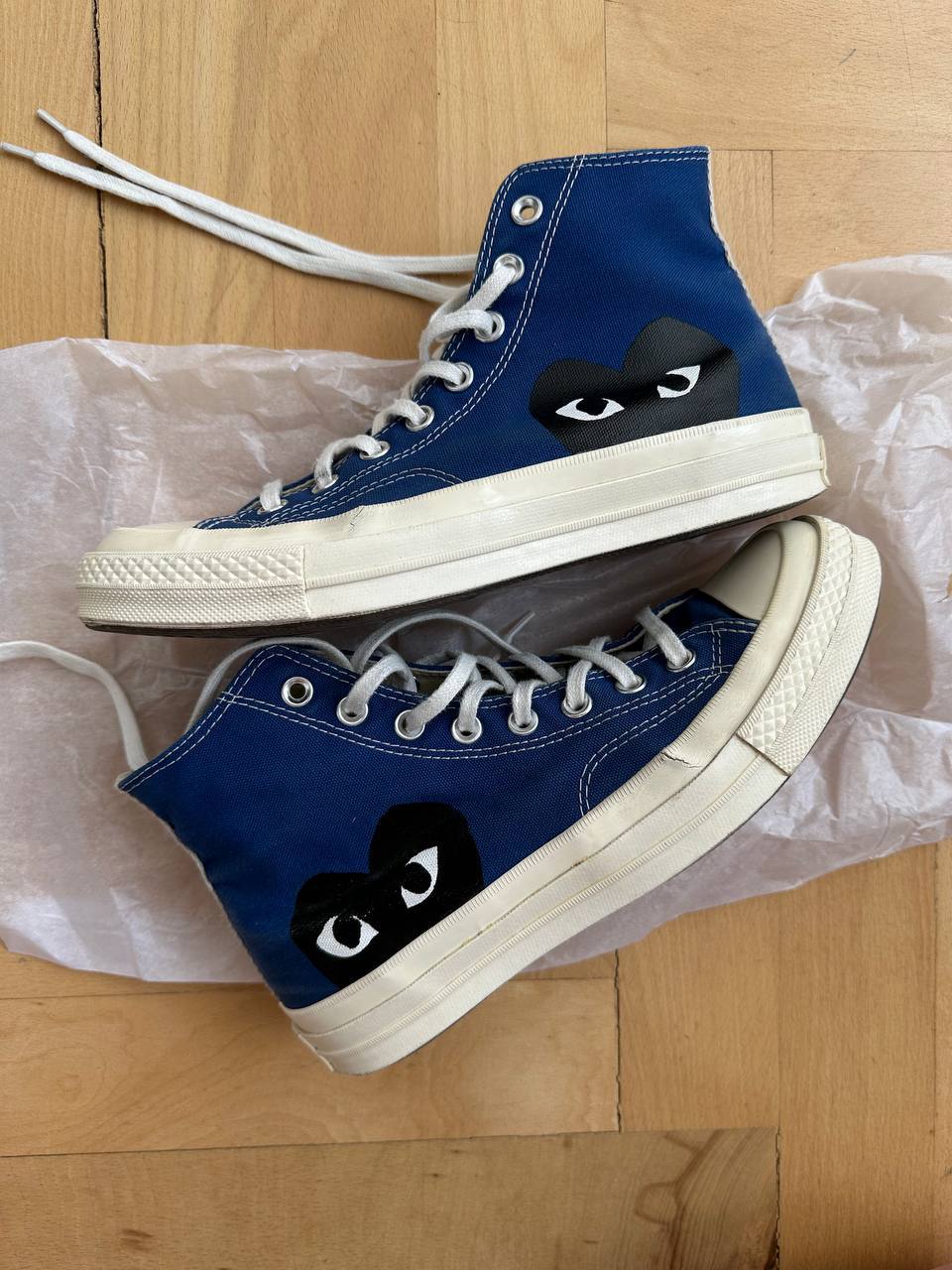 Кеды Converse x Comme des Garçons, размер 40