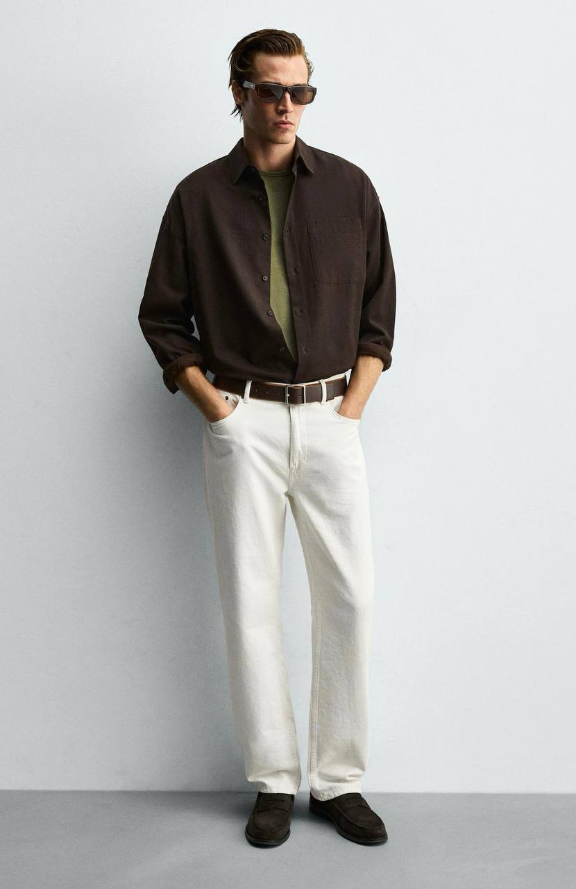 Лоферы Zara мужские, размер 43