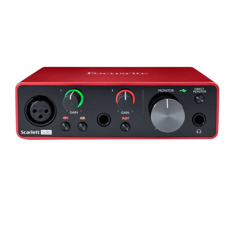 Звуковая карта Focusrite Scarlett Solo 3rd Gen
