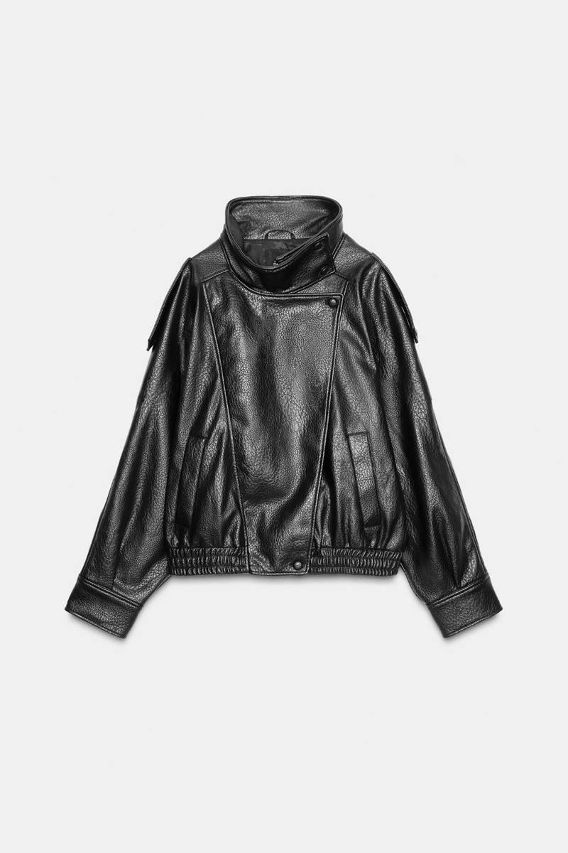 Куртка из искусственной кожи Zara