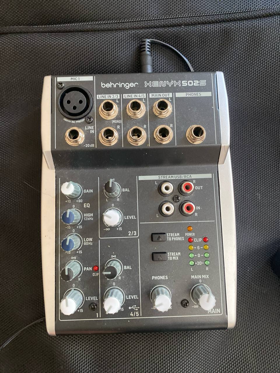 Микшерный пульт Behringer XENYX 502S